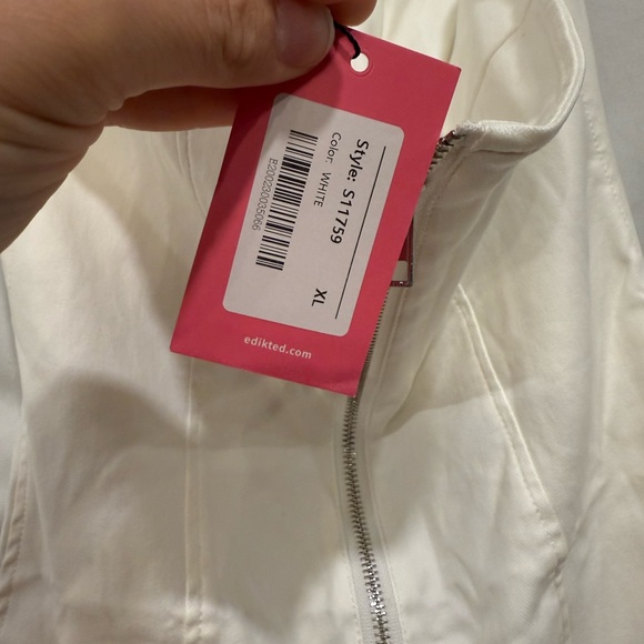 Edikted White Corset Tube Dress Size XL NWT - Picture 8 of 10